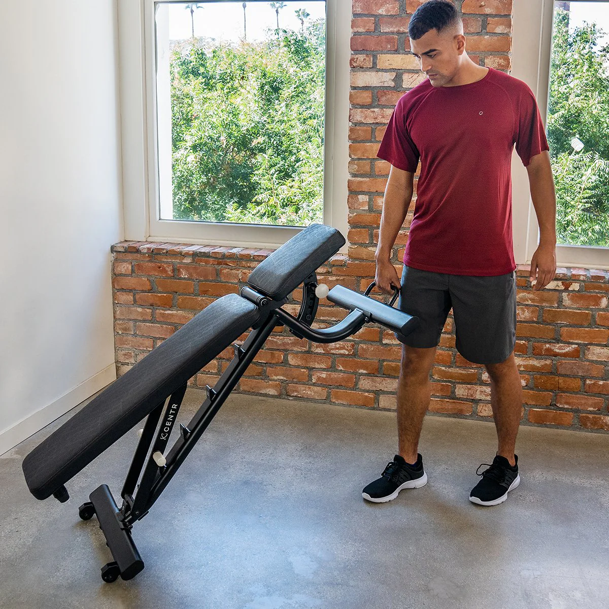 Centr Flat, Incline, Decline Workout Bench - Image 5