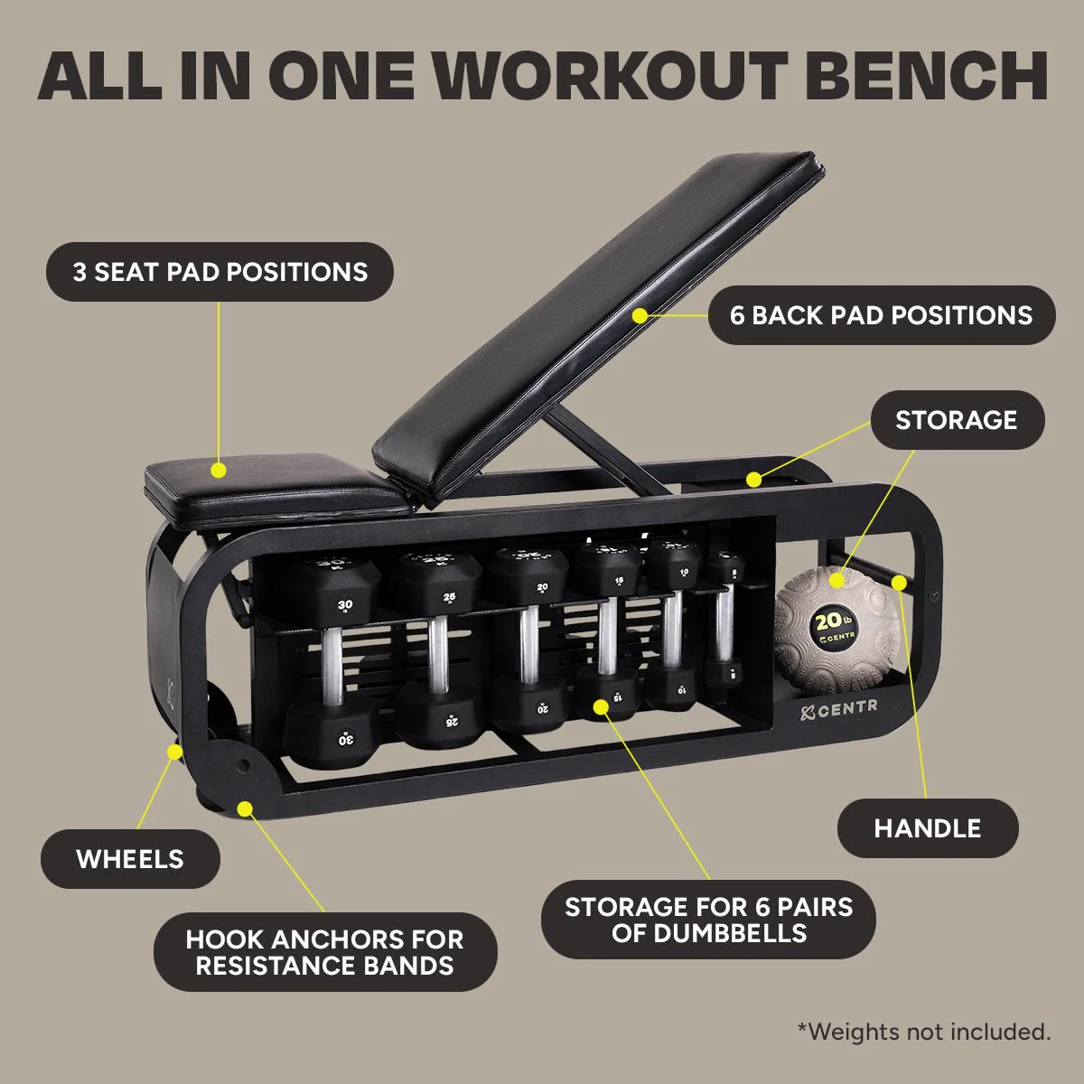 Centr Fusion Bench - Image 3
