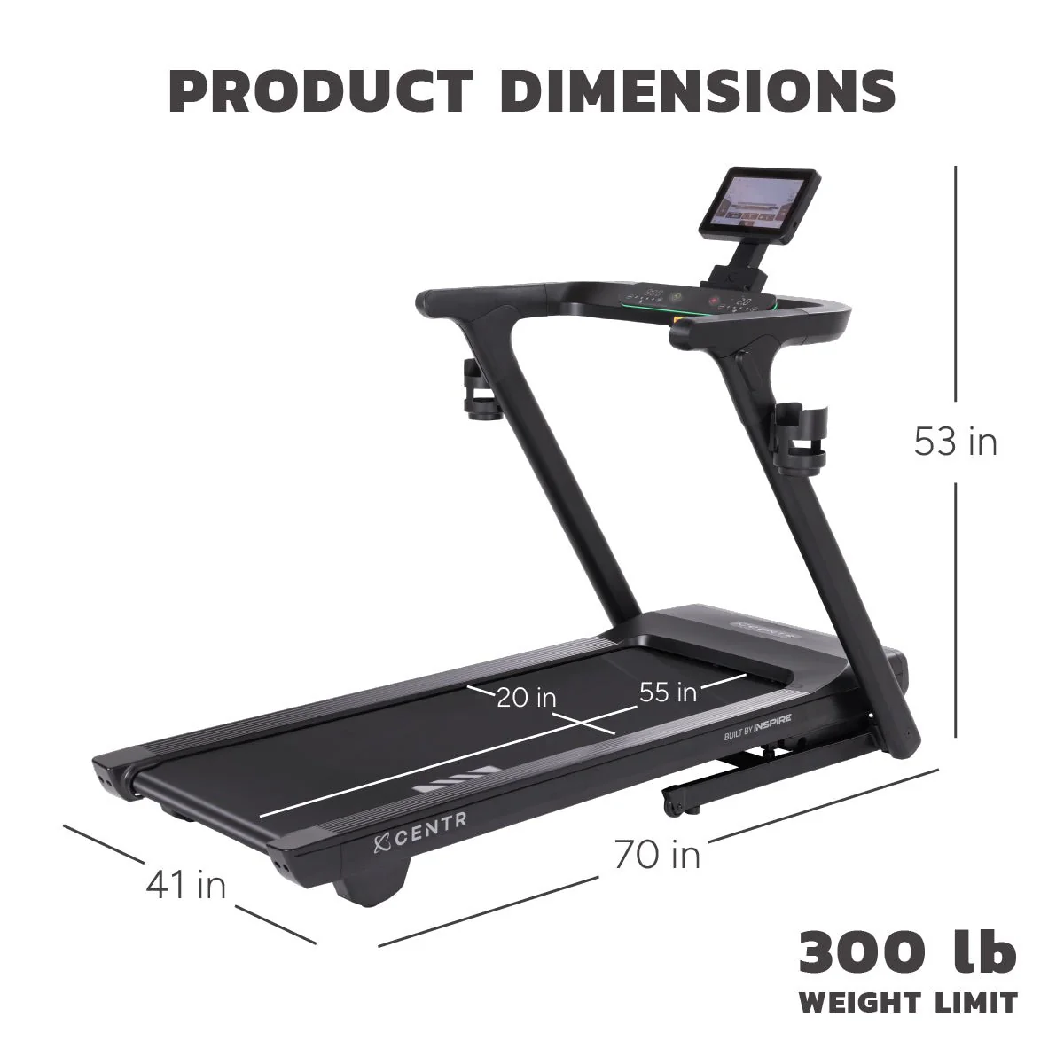Centr Runr-S Treadmill with 10" Screen - Image 11