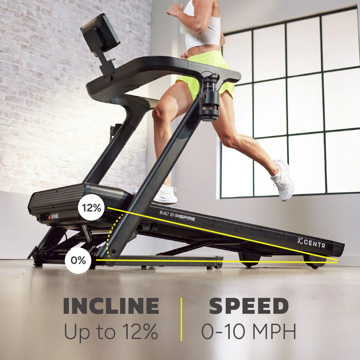 Centr Runr-S Treadmill with 10" Screen - Image 8