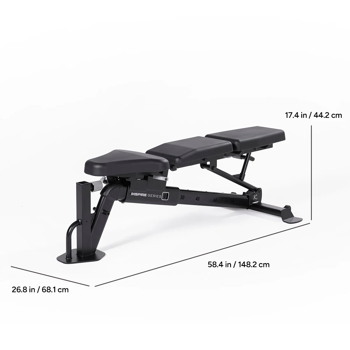 Inspire Series FID7 PRO Adjustable Bench - Image 3