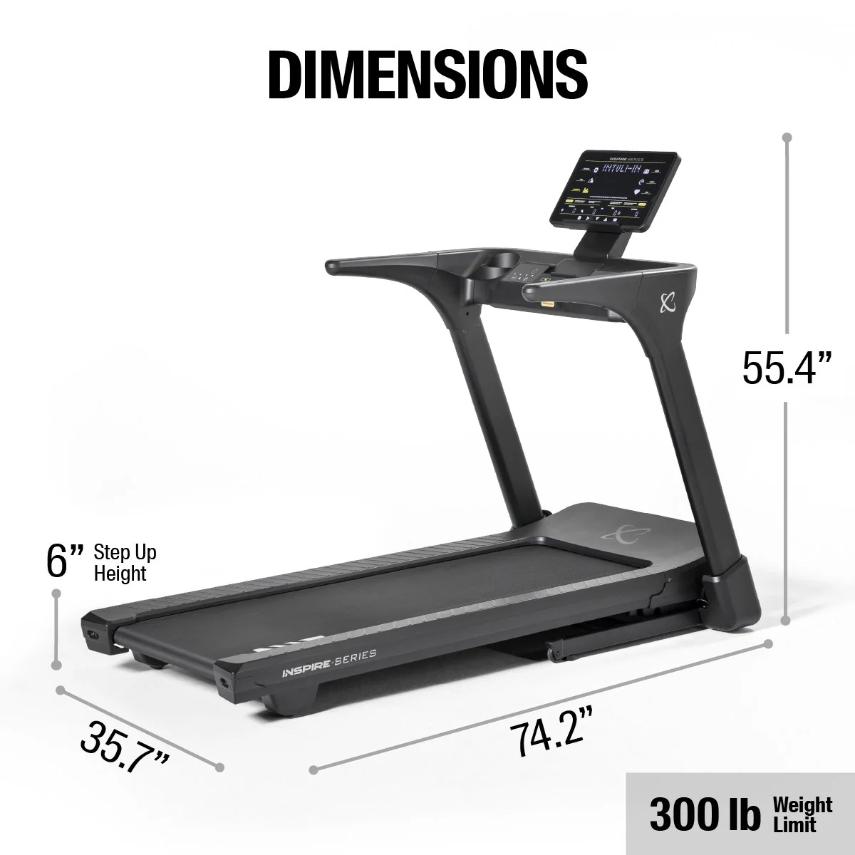 Inspire Series T5 Treadmill - Image 10