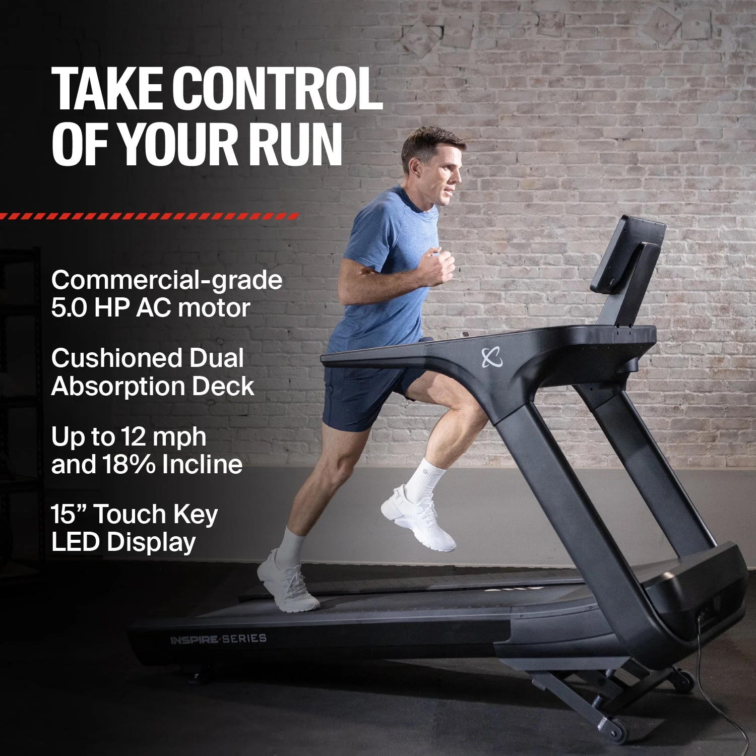 Inspire Series T7 Treadmill - Image 3