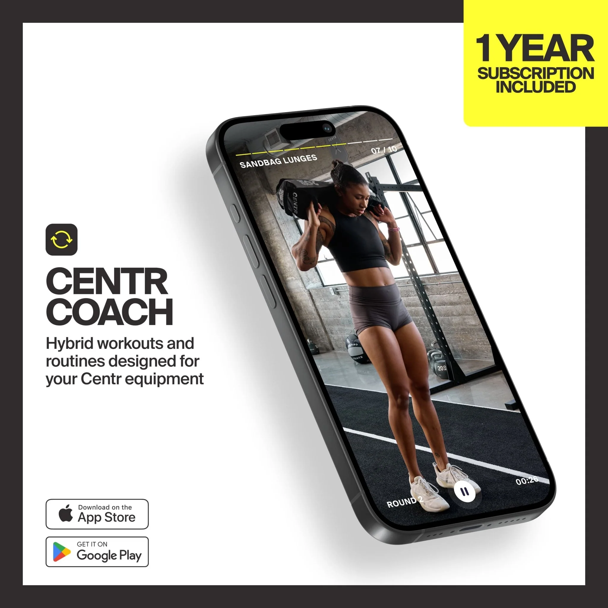 HYROX Sandbag + Centr Coach Bundle - Image 3