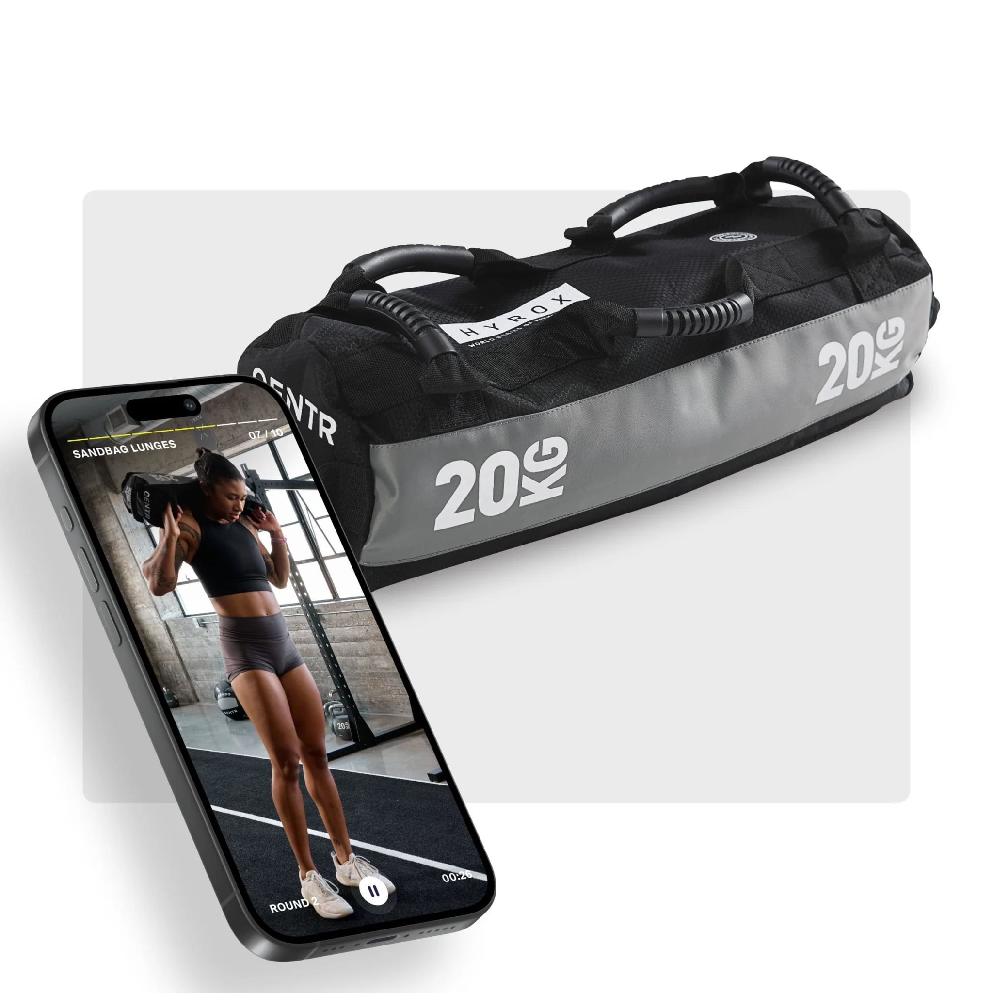 HYROX Sandbag + Centr Coach Bundle - Image 7