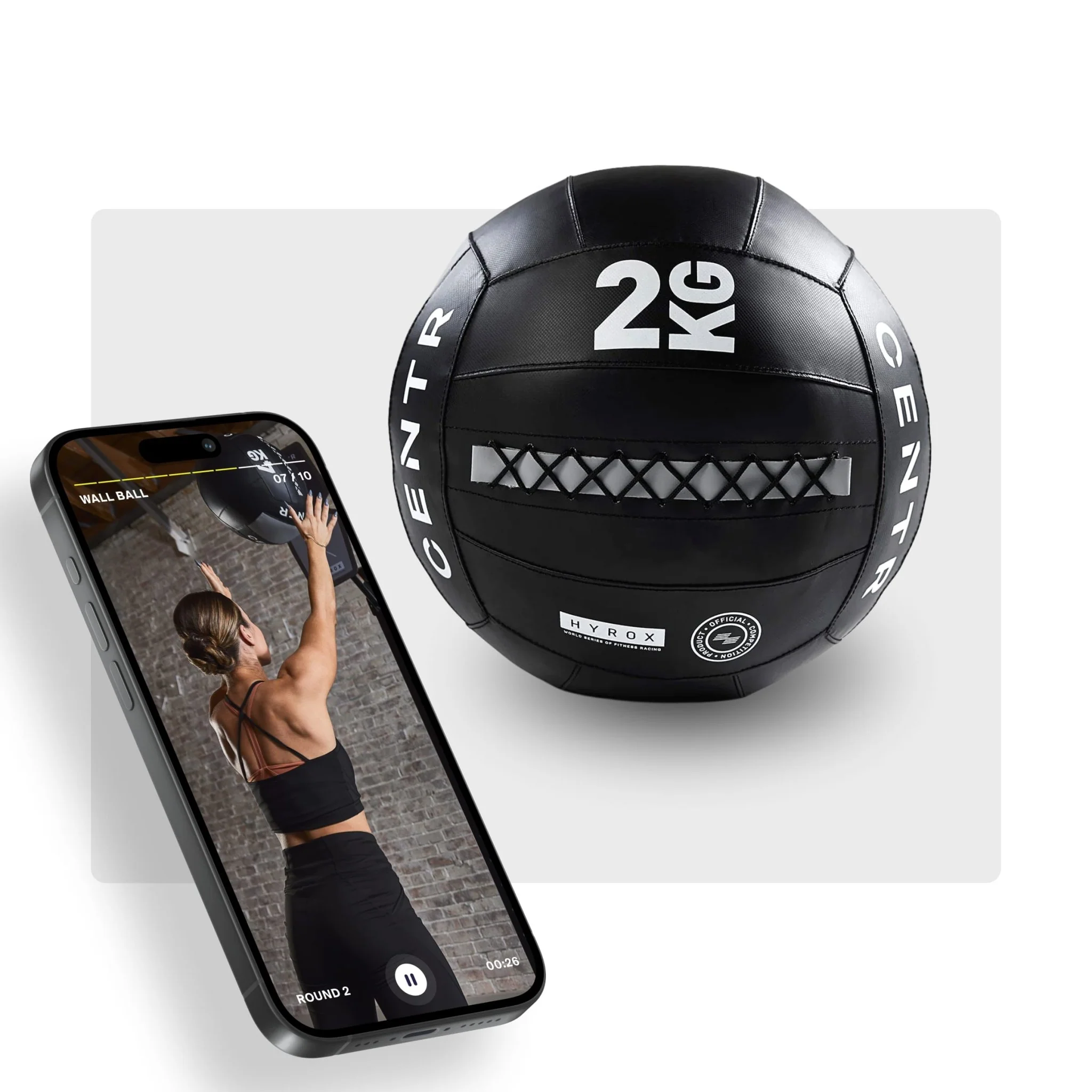 HYROX Wall Ball + Centr Coach Bundle - Image 6