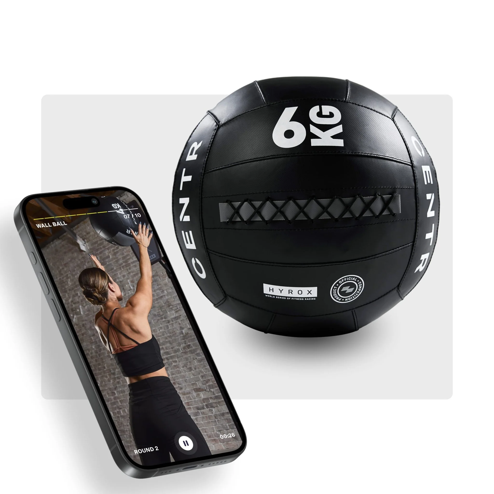 HYROX Wall Ball + Centr Coach Bundle - Image 8