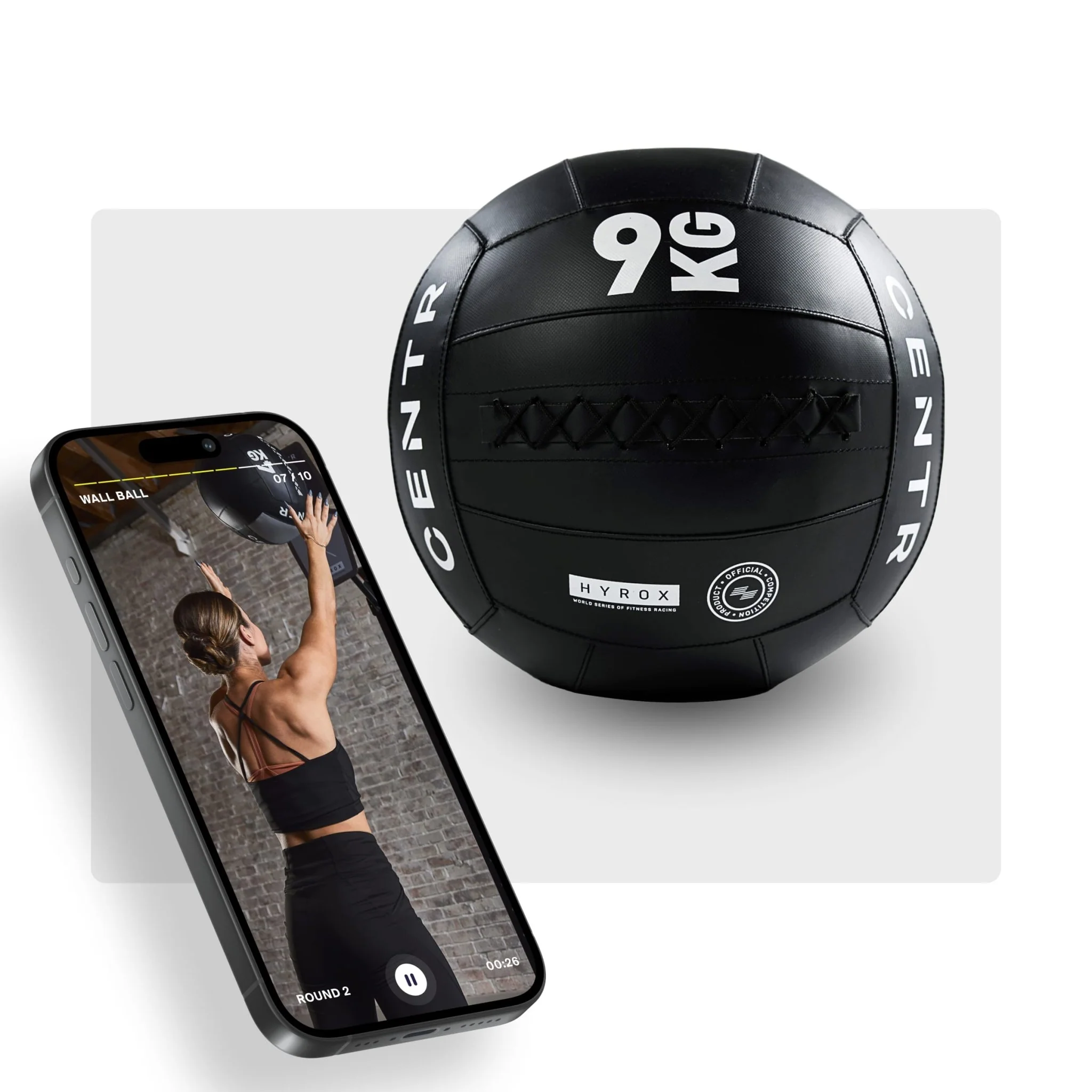 HYROX Wall Ball + Centr Coach Bundle - Image 9